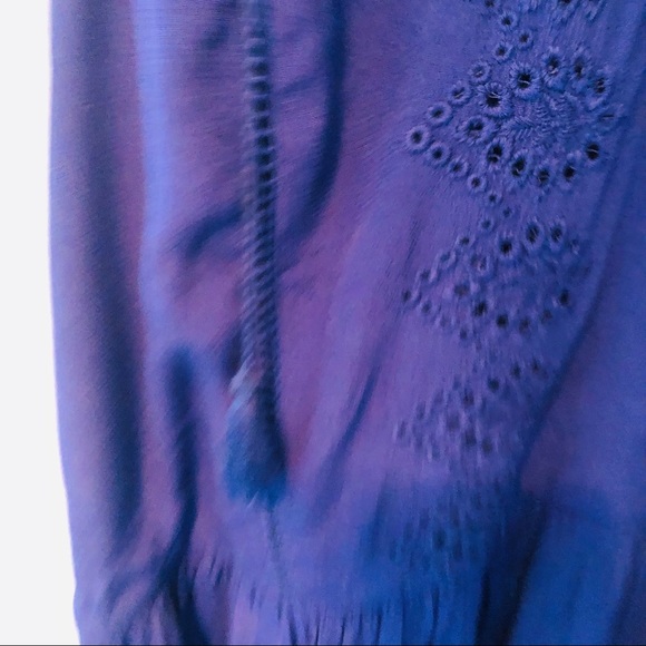 LOFT Purple Dress - Picture 6 of 8